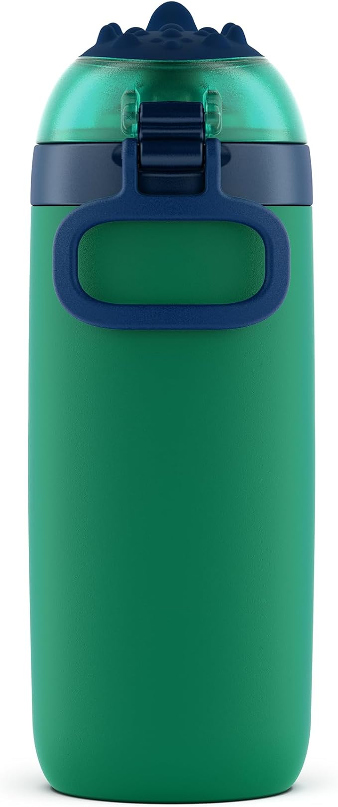 Ello Ellies 12oz Vacuum Insulated Stainless Steel Kids Water Bottle with Straw and Built-in Carrying Handle & Leak-Proof Locking Lid for School Backpack, Lunchbox & Outdoor Sports, Dino (Pack of 6)