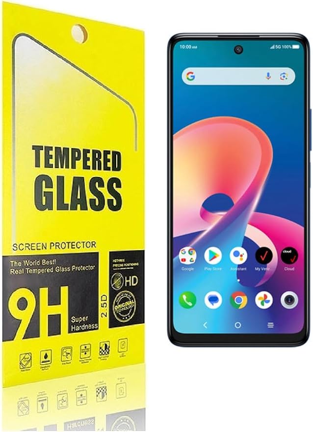 PT 2 Pack Tempered Glass Screen Protector Compatible For TCL 50 XE 5G T614D NXTPAPER