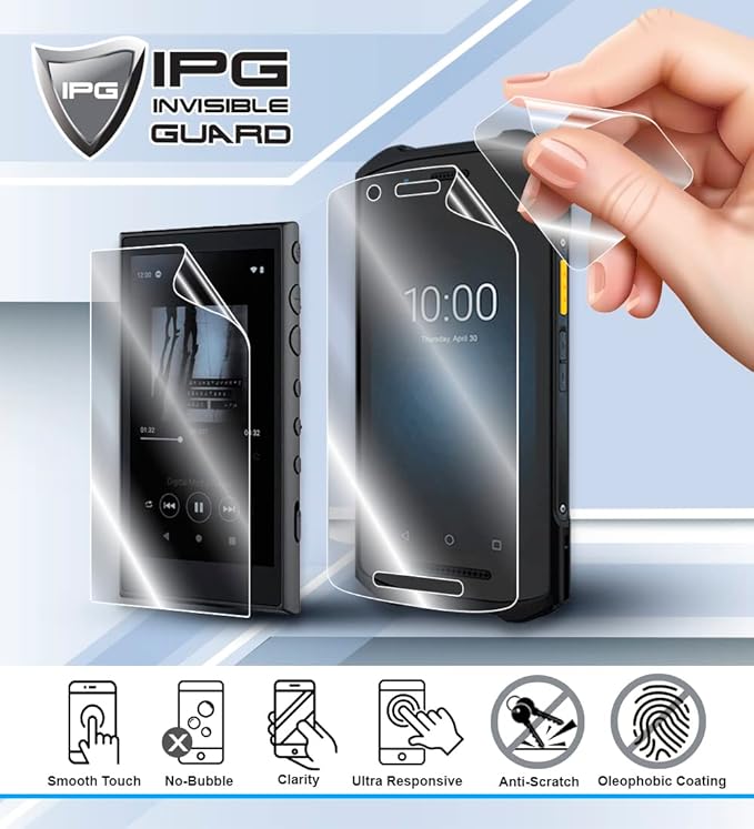 IPG for INNOVA 6030P OBD2 Scanner Code Reader Screen Protector (2 Units) Hydrogel Invisible Screen Guard - HD Quality/Self-Healing/Bubble -Free for 6030P