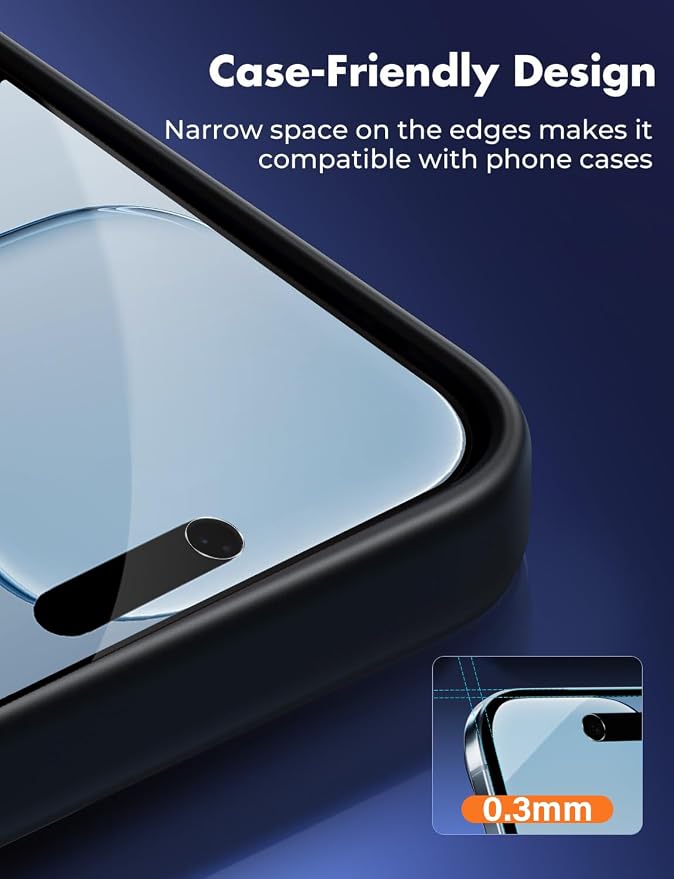 X-level 2 Pack for iPhone 17 Screen Protector with Alignment Frame Anti-Scratch Case FriendlyEasy InstallationTempered Glass Transparent HD for iPhone 17 6.3 Clear Film