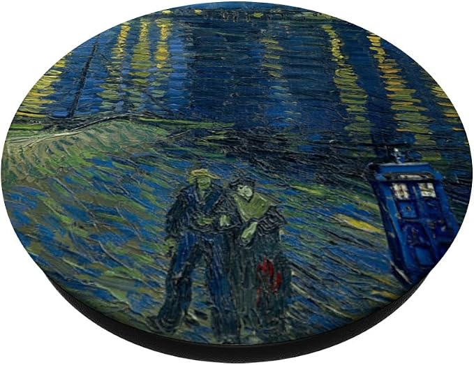 Starry Night Over The Rhone Doctor Visit PopSockets Adhesive PopGrip
