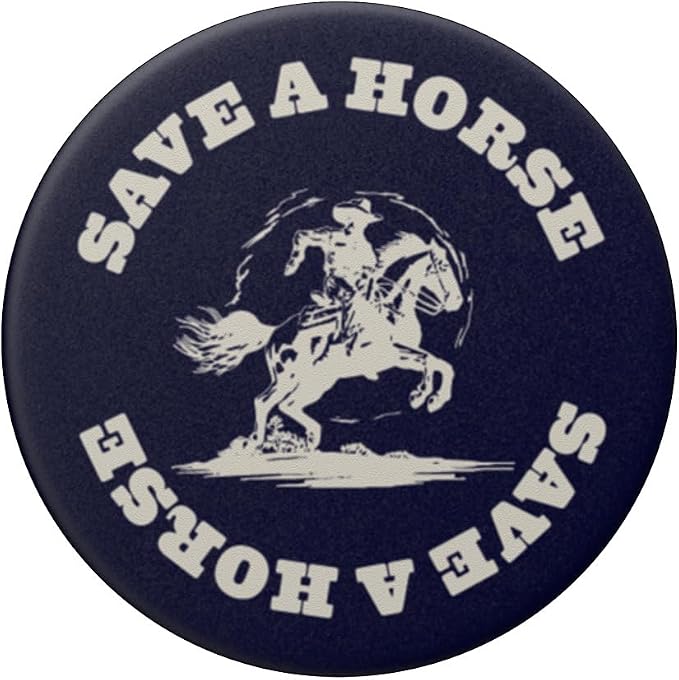PopSockets Phone Grip with Expanding Kickstand- Save A Horse PopSockets PopWallet for MagSafe