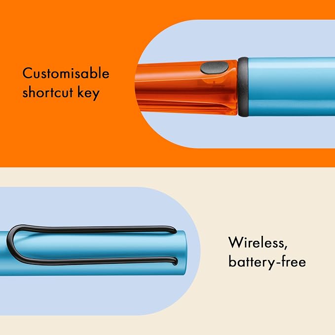LAMY AL-Star EMR Aubergine (PC/EL tip) - Stylus Pen for Many Android Devices - Touchscreen Pen with Ergonomic Grip - Precise Writing &amp Drawing on Digital Media - with Function Button
