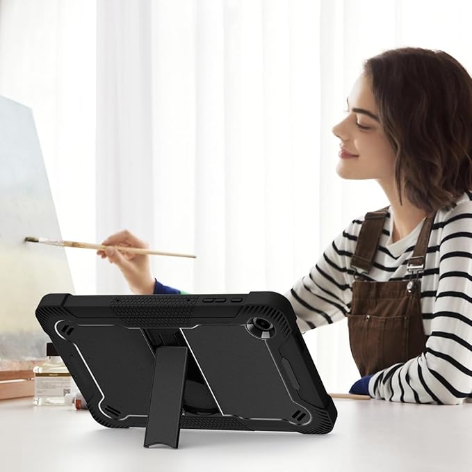 for T-Mobile Revvl Tab 2 Case Kids Shockproof Cover for REVVL Tab 2 5G Tablet Case 10.1 Inch 2025Black