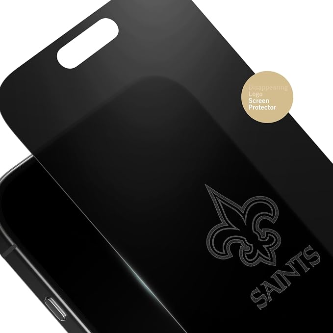 NFL Arizona Cardinals Privacy Screen Protector As Seen on Shark Tank Tank for iPhone 17 w/ Disappearing Design - Scratch-Resistant Glass Protector - Easy-Install Screen Guard w/ Disappearing Design (I