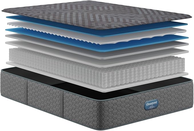 Beautyrest Days End Medium 14" Mattress - Twin - Cooling Tech, Supportive Durable Pocketed Coils, Pressure Relief, Motion Separation; 100 Night Sleep Trial and 10 Year Warranty