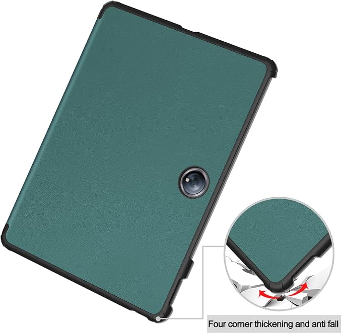 Kepuch Custer Case Compatible for Oppo Pad 3 Pro/Oneplus Pad 2/ Oneplus Pad ProUltra-Thin PU-Leather Hard Shell Cover - Black