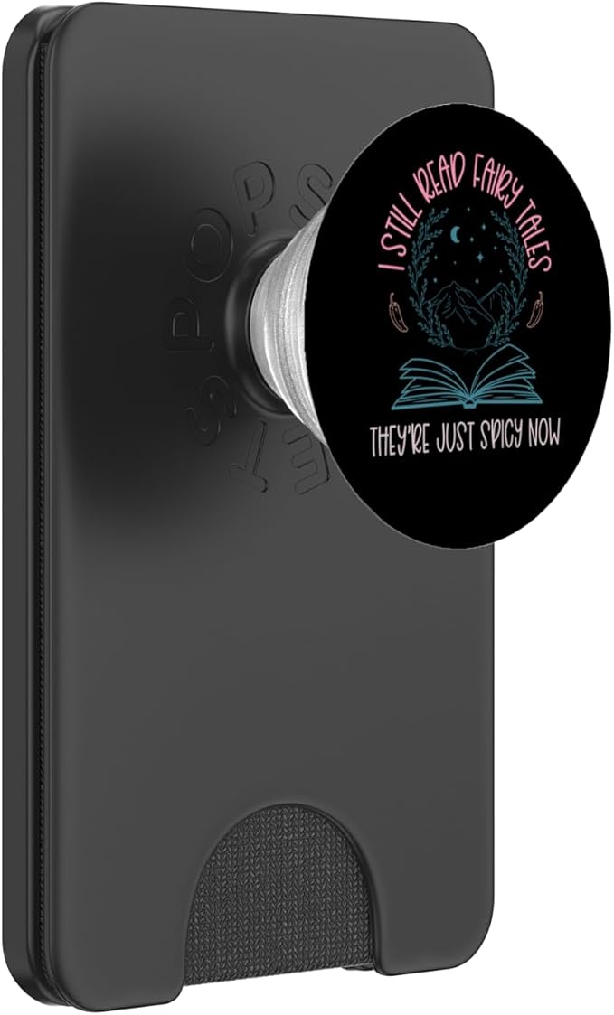 Spicy Book Lover Women Who Love to Read Romance Fantasy PopSockets PopGrip for MagSafe