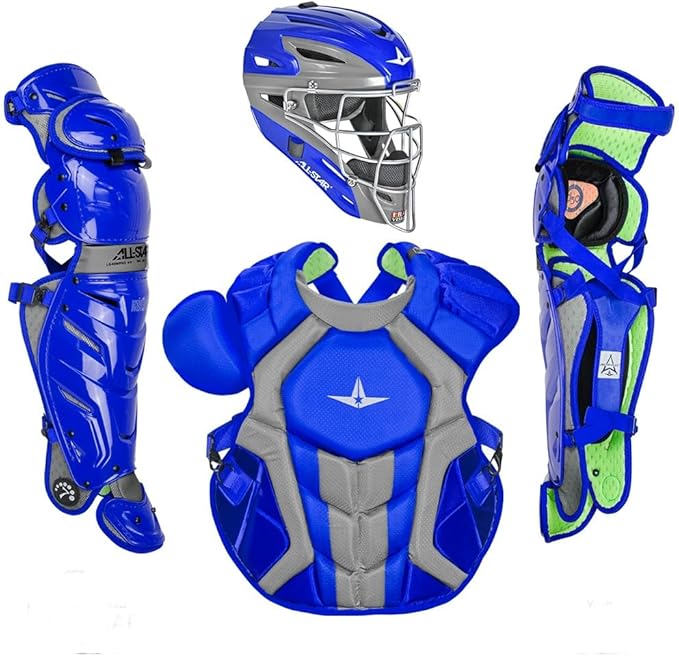 All-Star S7 Axis for Adults - Baseball Catching Equipment Kit (Catching Helmet, Chest Protector, Leg Guards), NOCSAE Standard