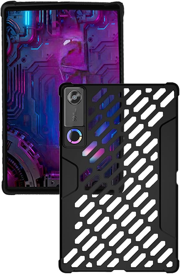 Case for Lenovo Legion Tab Y700 Gen 5 Tablet 8.8 Inch (Black) | Flexible TPU Heat Dissipation Cover Lightweight