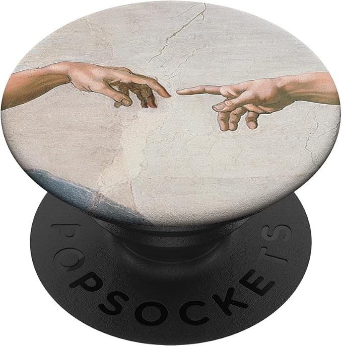 Michelangelo Creation of Adam Sistine Chapel PopSockets Adhesive PopGrip