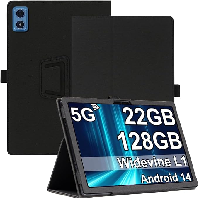 Case for Headwolf HPad6 12 Inch Tablet Premium PU Leather Folio Folding Stand Protective Tablet Cover with Hand Strap Magnet for Headwolf HPad6 12 Inch Tablet