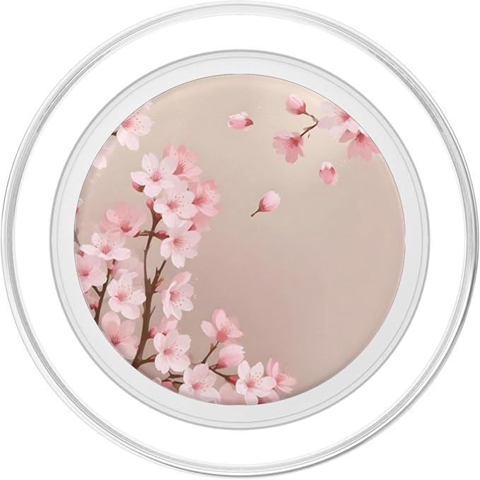 Sakura Pink Cherry Blossom Flowers PopSockets Adhesive PopGrip