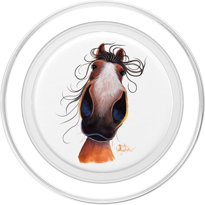 HoRSe PRiNT ANiMaL PRiNT ' FLaSH ' PopSockets PopGrip: Swappable Grip for Phones &amp Tablets PopSockets Adhesive PopGrip