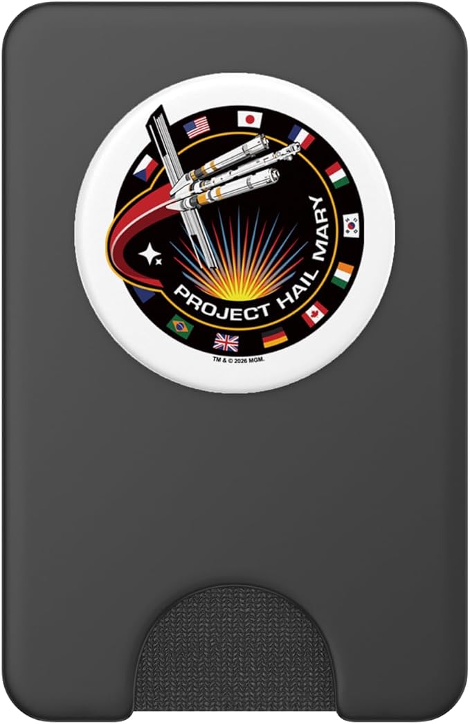 Project Hail Mary Spaceship Mission Badge Poster PopSockets PopGrip for MagSafe