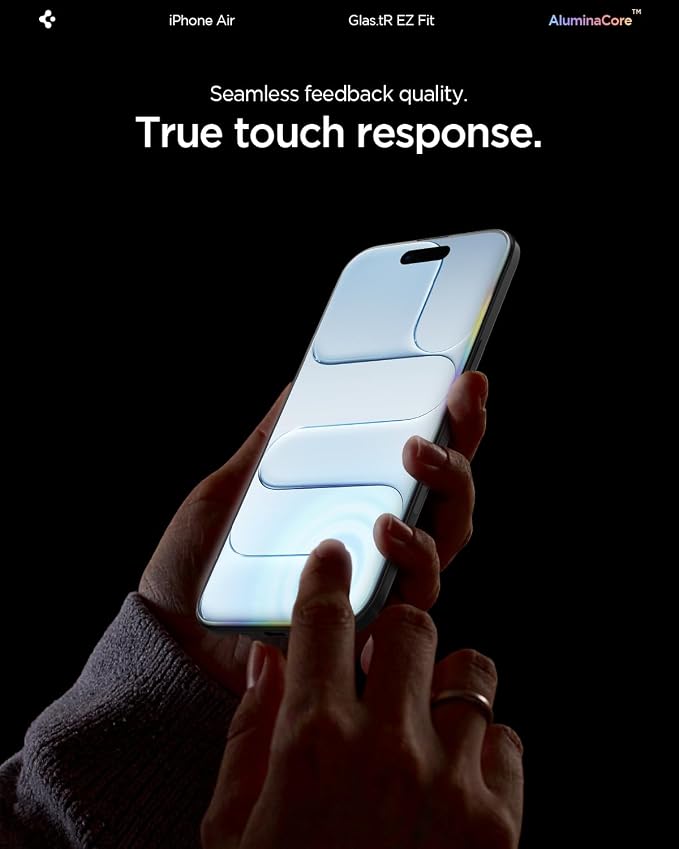 Spigen Tempered Glass Screen Protector [GlasTR EZ FIT] designed for iPhone 11 / iPhone XR [6.1 inch] [Case Friendly] - 2 Pack