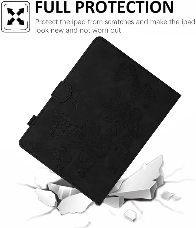 Dteck Universal Case (7.9 to 8.4) - Fold Stand Protective Flip Case for Apple iPad mini/Samsung Galaxy Tab 8.0 8.4 /Lenovo Tab 8 /onn. 100003561 8 Tablet Pro/Android Tablet 8 Inch (Blue Pink)