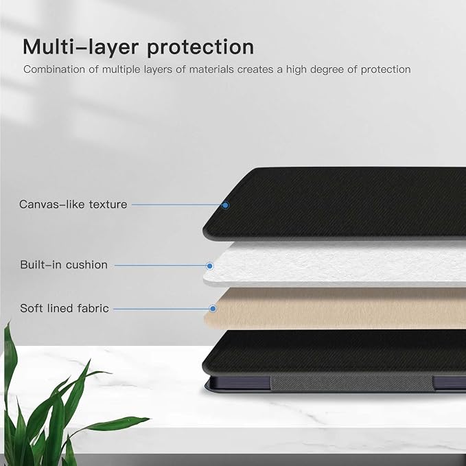 Tablet Case Cover For ApoloMedia EP1095T/ApoloSign EP1095T TabletMulti-Viewing AnglesSlim Light Shell Stand Cover for ApoloMedia EP1095T/ApoloSign EP1095T Tablet with Hand Strap&amp Pencil HolderB