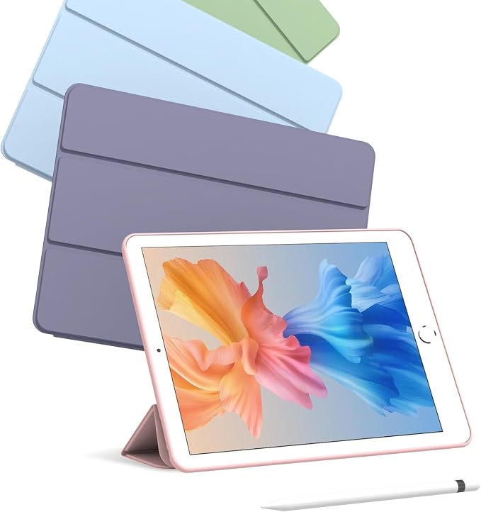 Case for iPad mini 5 (2019 Released) Lightweight Slim Auto Sleep/Wake Trifold Stand Smart Cover Soft TPU Case for iPad mini 5th Generation 7.9 Inch Black