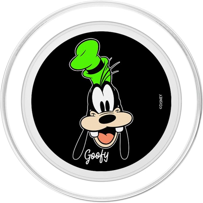 Disney Mickey and Friends Goofy Big Face Signature PopSockets Adhesive PopGrip