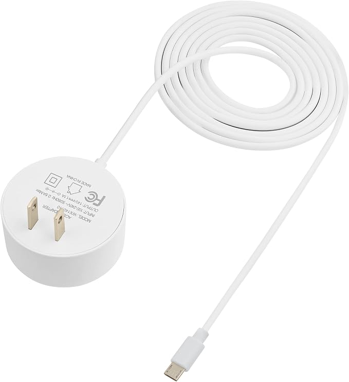 Micro USB Micro-B Wall Charger Compatible with Android and Samsung Galaxy S7 S6 J3 J8 J7 A7 Note 5 Kindle Moto Lumia and Many More (6-Foot)
