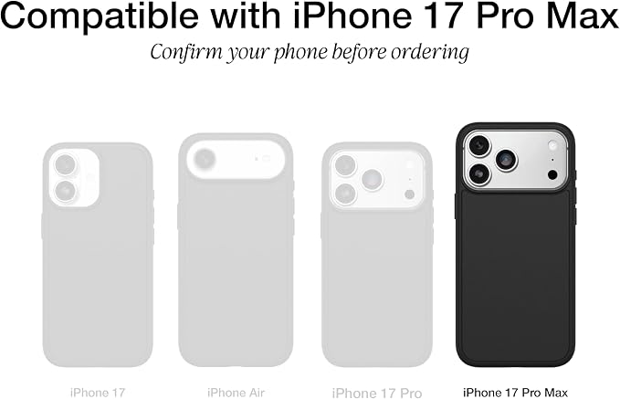 OtterBox iPhone 17 Glass Screen Protector - Shatter Resistant Scratch &amp Smudge - Proof Glass Screen Protector for iPhone