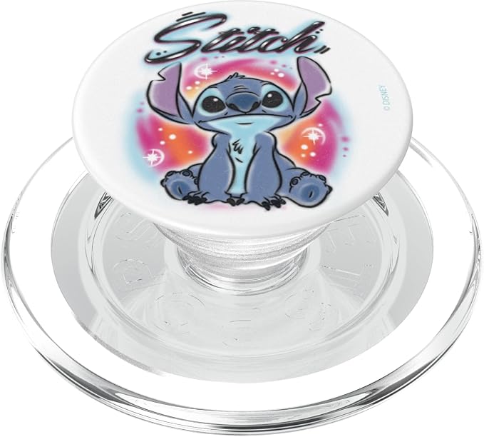 Disney Lilo &amp Stitch Airbrush Portrait PopSockets Adhesive PopGrip