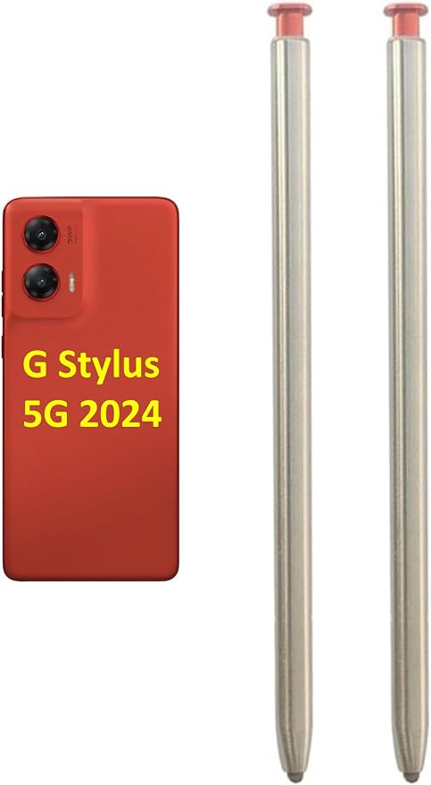2PCS Stylus Pen for Moto G Stylus 5G 2024 Touch Screen Pen Replacement for Motorola 2024 5G All Version Touch Parts Stylus S Pen (Caramel Latte)