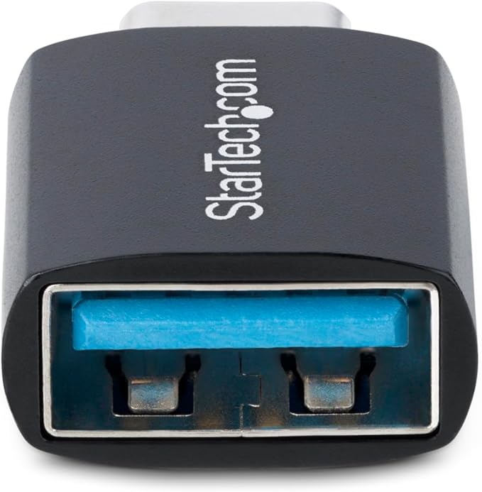 StarTech.com USB-C to USB-A Adapter, USB 5Gbps, Compact USB-C Male to USB-A Female Adapter, Durable Metal Housing, M/F