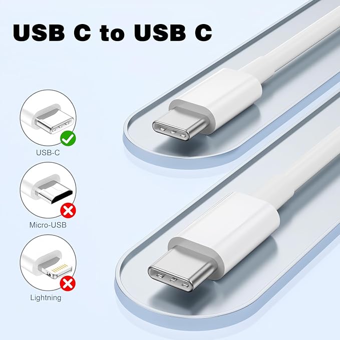45W Samsung Super Fast Charger Type C to Type C Android Charger Fast USBC Charging Cable 6ft Compatible for Samsung Galaxy S25 ultra S24 S23 S22 S21 S20 S10 S9 A56 A55 A54 A53 A36 A35 A16 A15 A14 A17
