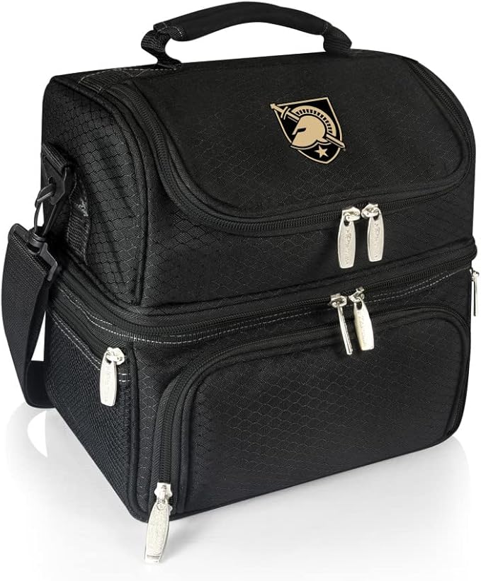 PICNIC TIME NCAA Nebraska Cornhuskers Pranzo Lunch Bag - Insulated Lunch Box with Picnic Set - Lunch Cooler Bag