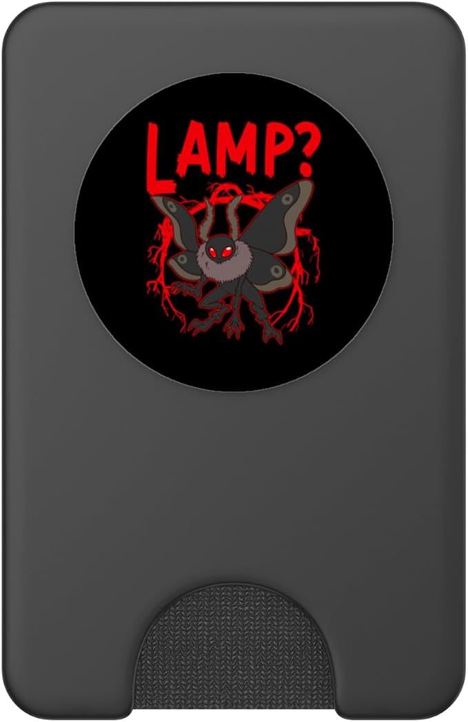 Mothman Cryptid Folklore Lamp? PopSockets Adhesive PopGrip