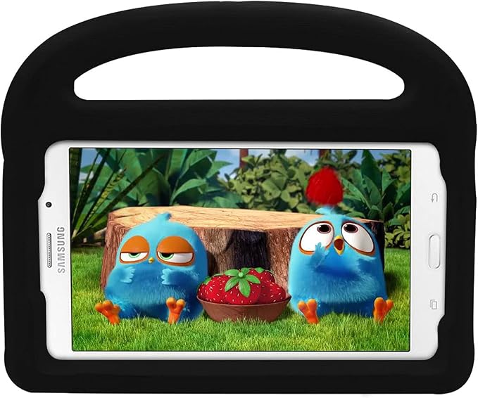 Kids Case for Samsung Galaxy Tab A 8.0 (2019) SM-T290/SM-T295 Techcircle Kid Child Safe Shock Proof EVA Rugged Protective Handle Stand Case for Galaxy Tab A 8.0 SM-T290/SM-T295 Tablet Black