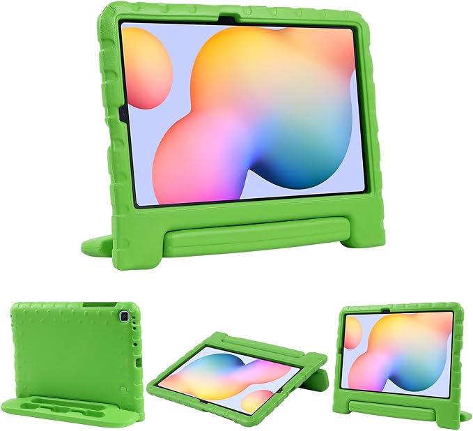 Kids Case for Samsung Galaxy Tab S6 Lite Shockproof Handle Stand Blue | Lightweight Kids Friendly EVACompatible with Samsung Galaxy Tab S6 Lite 10.4 Inch 2024/2022/2020 Release S Pen Holder