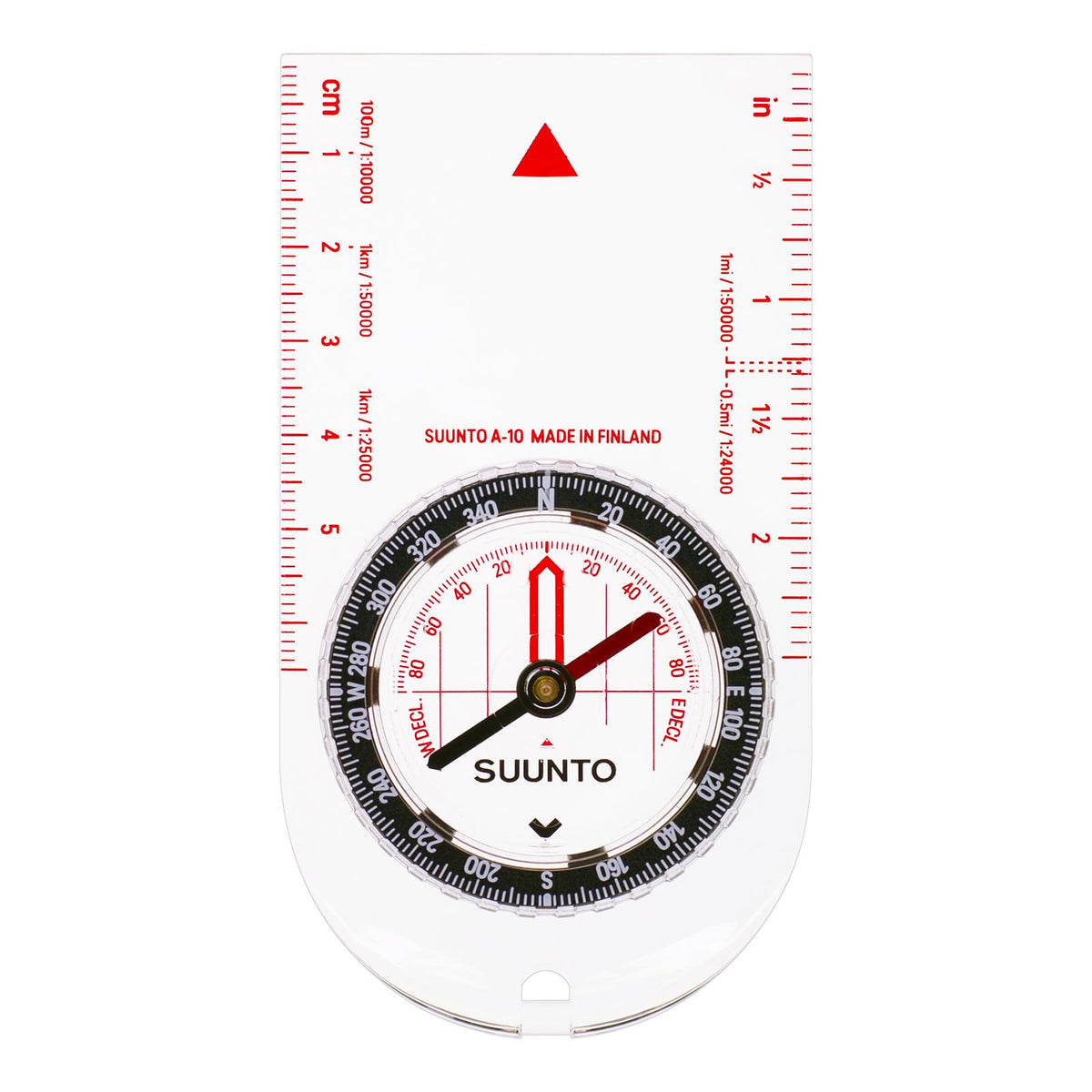 SUUNTO A-10 Compass: Compact, Simple to use Recreational Hiking Compass, Hiking, Boy Scouts, Orienteering