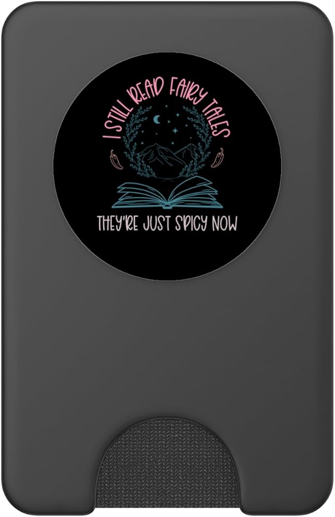 Spicy Book Lover Women Who Love to Read Romance Fantasy PopSockets PopGrip for MagSafe