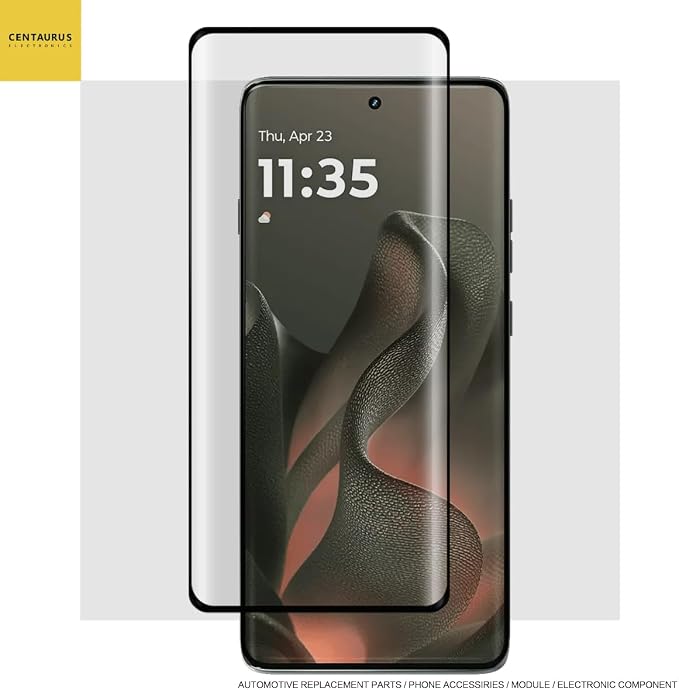 OCESTORE 2 Pack 3D Curve Silk Print Screen ProtectorAnti-Scratch 9H Hardness Full Coverage Tempered glass Protector Film for Moto Edge 2025.