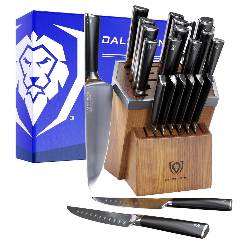 Dalstrong 24-Pc Knife Block Set - Forged German Steel
