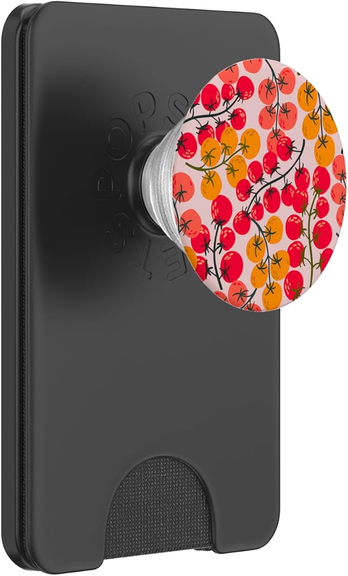 Cherry Tomato Tomatoes Girl Summer Vegetable PopSockets PopWallet for MagSafe