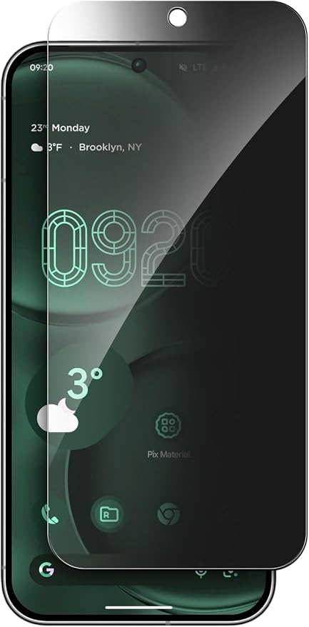 magglass for Google Pixel 9 Pro XL Screen Protector (Fingerprint Compatible) with Easy Install Applicator Full Coverage HD Tempered Glass &amp Camera Lens Protector (6.8)