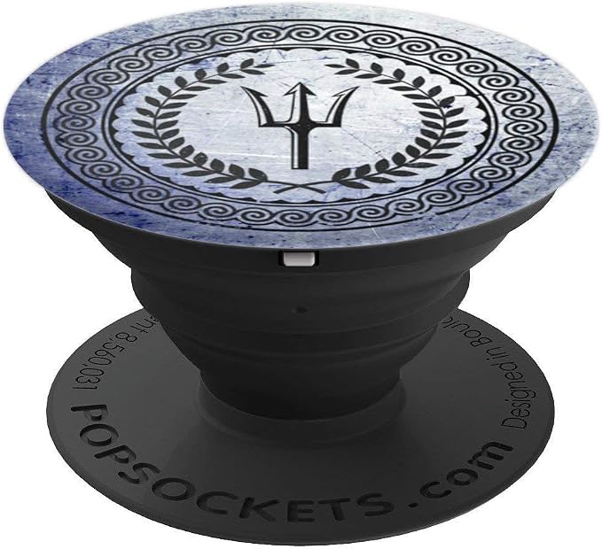 Poseidon Ancient Greek God Of The Sea PopSockets Adhesive PopGrip