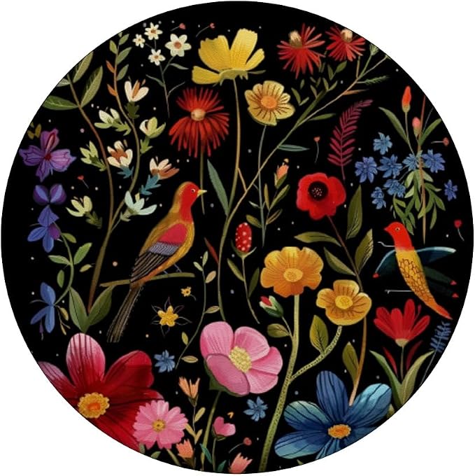 Floral Pattern Flower Lover Bloom Colorful PopSockets PopGrip for MagSafe