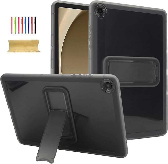 Dteck Case for Samsung Galaxy Tab A 8.0 (2015) Tablet SM-T350/355/357 Case 8 Inch PU Leather Lightweight Folio Case with Card Slots/Stand Features Cute Cartoon Protective Cover Purple Butterfly