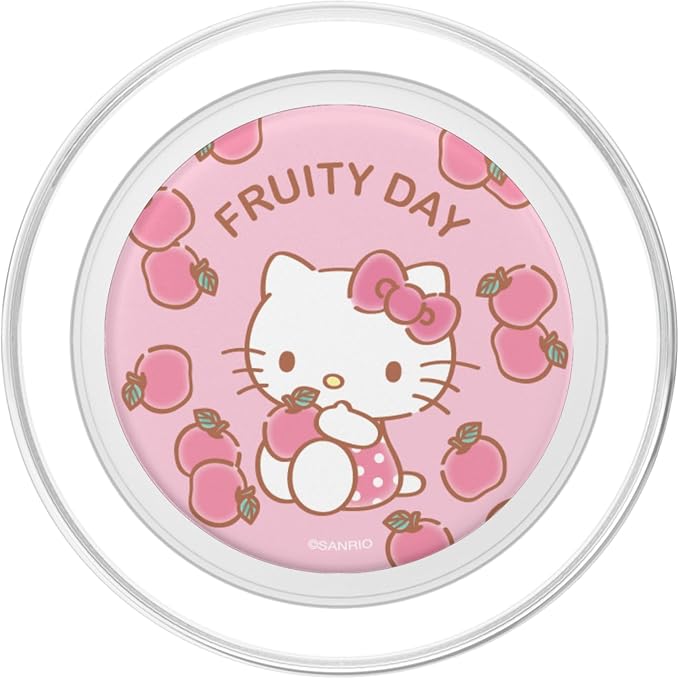 Hello Kitty Pink Apples Fruity Day PopSockets Adhesive PopGrip