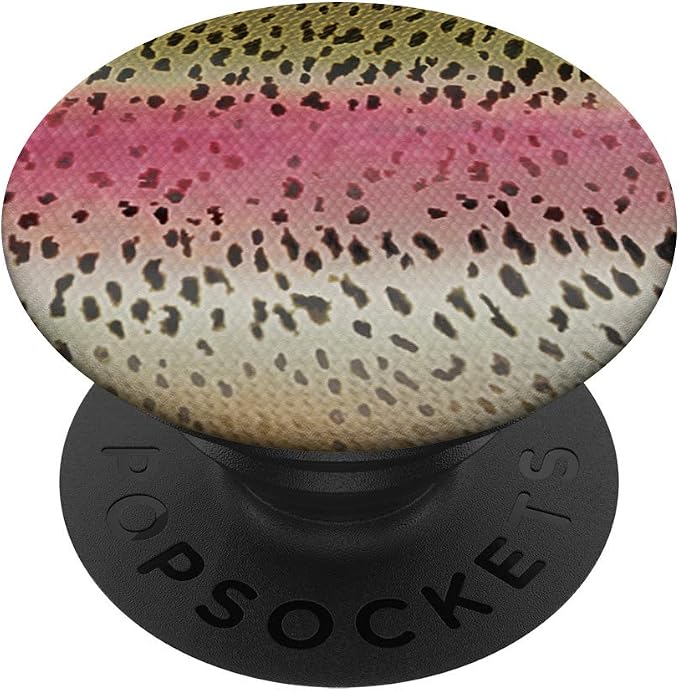 Rainbow Trout Art PopSockets PopGrip: Swappable Grip for Phones &amp Tablets
