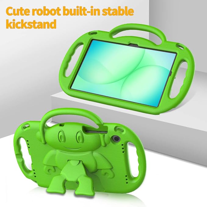 Kids Case for Samsung Galaxy Tab A11+ Plus/A9+ Plus 11 Inch Black | Shockproof Lightweight Protective Cover with Handle Stand and Adjustable Strap Fit for Galaxy Tab A11+ 2025/A9+ 2023