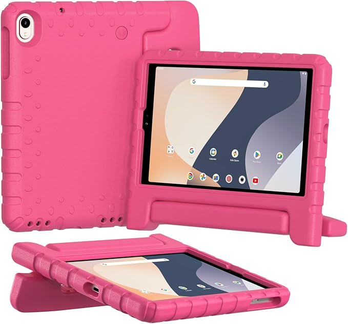 Kids Case for Onn 8 inch Tablet Case Gen 4 2024 (Model:100135923) | Foldable handle highly durable odorless and easy to install suitable for children's learning and play.