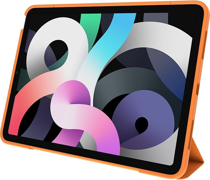 OtterBox - Symmetry Series 360 Elite Case for 11" iPad Air M2/4th/5th Gen - Scratch-Resistant Tablet Case with Folio and Apple Pencil Holder (Vitamin C)