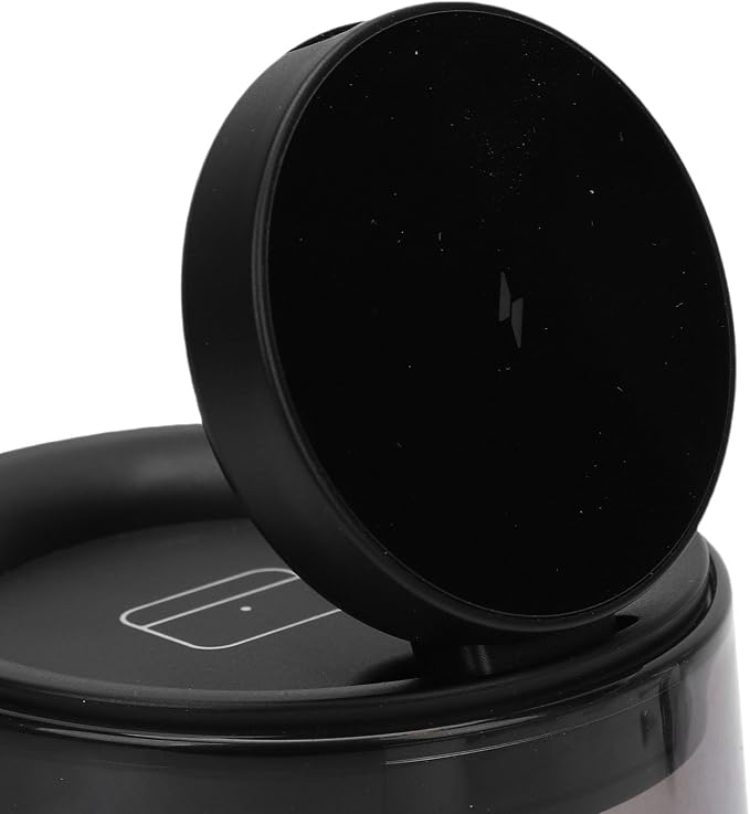 3 in 1 Wireless Charging Station with Bluetooth Speaker Adjustable Night Light for Bedside Use Compact Design