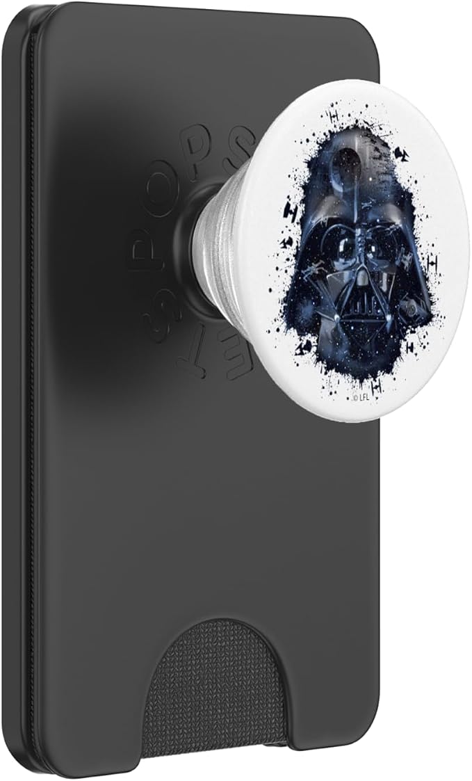 Star Wars Darth Vader Splatter Galaxy Helmet PopSockets Adhesive PopGrip